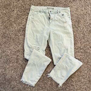 Tractr Light Blue Distressed Kids Jeans